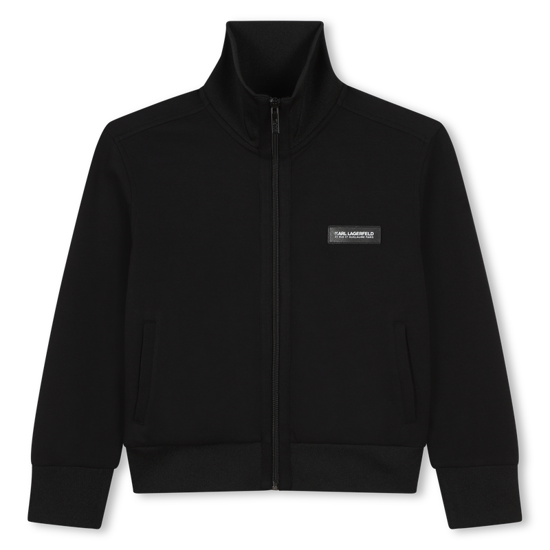 Sweatjacke mit Rei&szlig;verschluss KARL LAGERFELD KIDS 
                        JUNGE