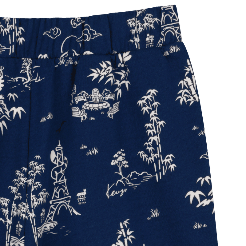 Bermudashorts aus fleece KENZO KIDS 
                        JUNGE