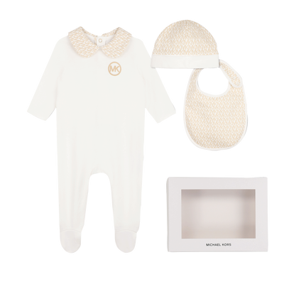 Pyjama-Set mit M&uuml;tze und L&auml;tzchen MICHAEL KORS M&Auml;DCHEN