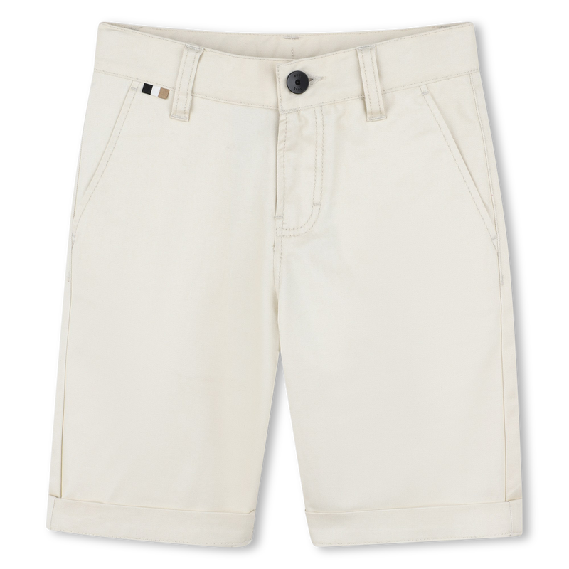 Gef&uuml;tterte Chino-Bermudas BOSS 
                        JUNGE