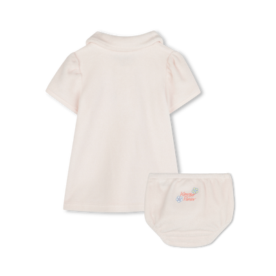 Set aus Kleid und H&ouml;schen KENZO KIDS M&Auml;DCHEN