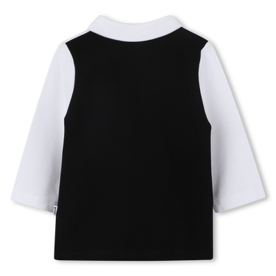 Lang&auml;rmeliges Poloshirt BOSS JUNGE