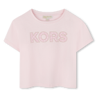 Kurzes Baumwoll-T-Shirt, M&Auml;USESPECK, hi-res