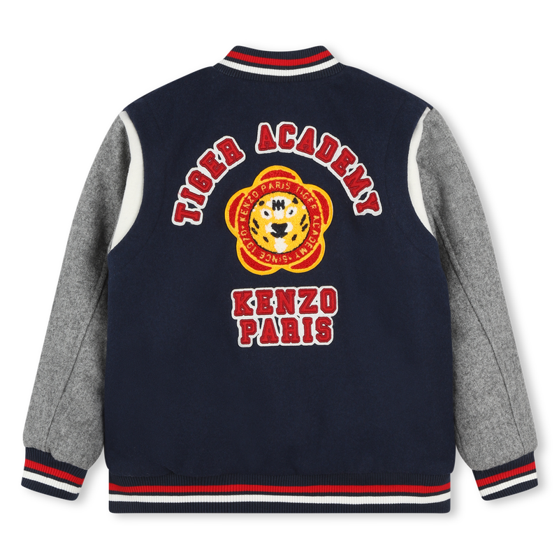 Jacke aus Wollstoff KENZO KIDS 
                        JUNGE