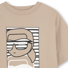 Kurz&auml;rmeliges t-shirt KARL LAGERFELD KIDS 
                    JUNGE