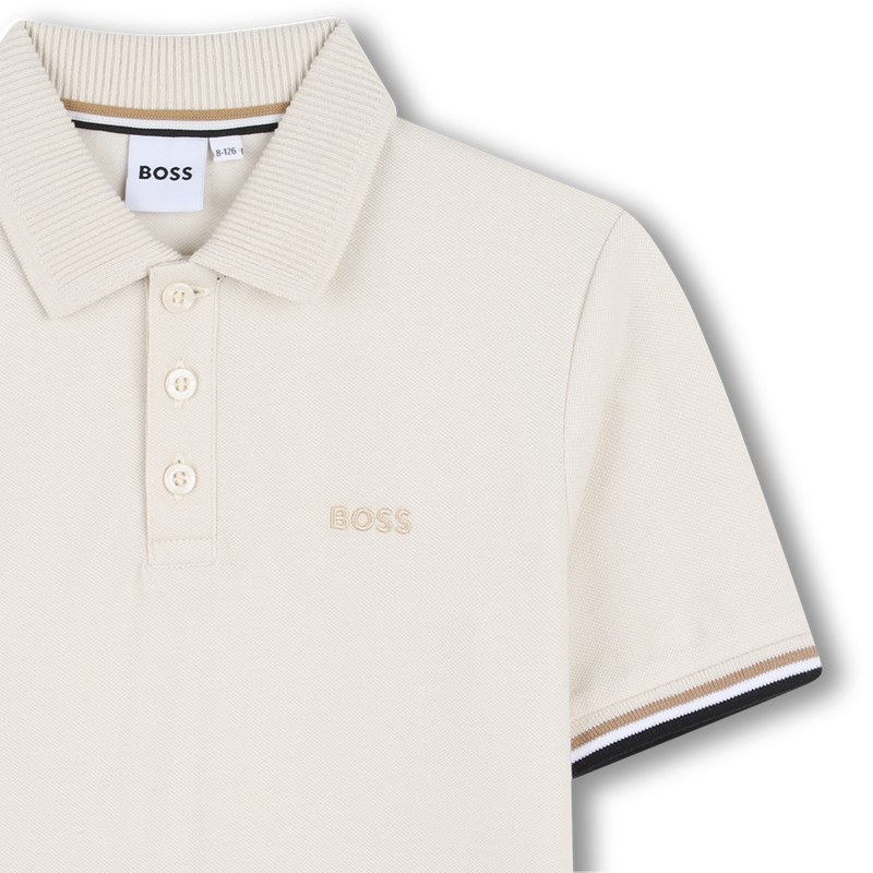 KURZ&Auml;RMELIGES POLOSHIRT BOSS 
                        JUNGE