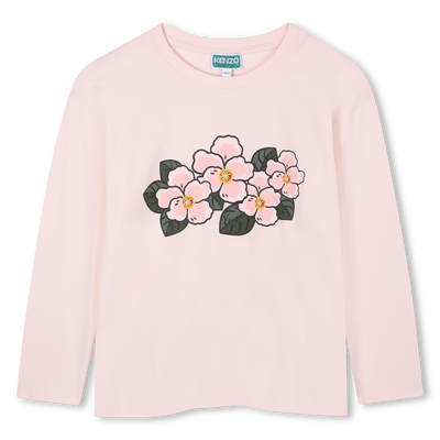 Langarm-T-Shirt KENZO KIDS MÄDCHEN