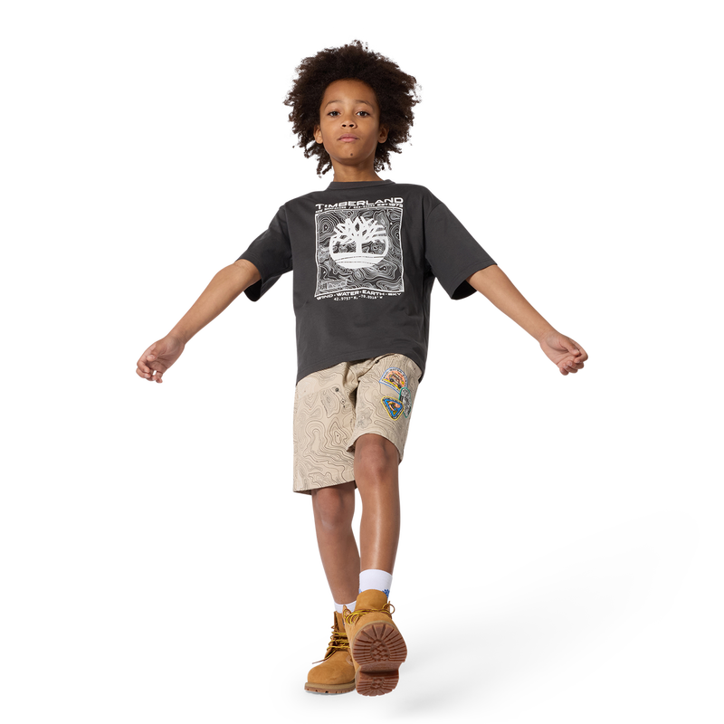 Kurz&auml;rmeliges t-shirt TIMBERLAND 
                        JUNGE