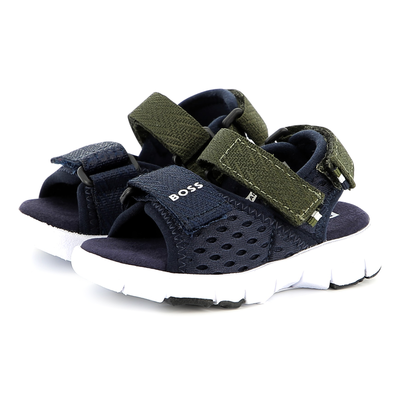 Sandalen mit Klettverschluss BOSS 
                        JUNGE