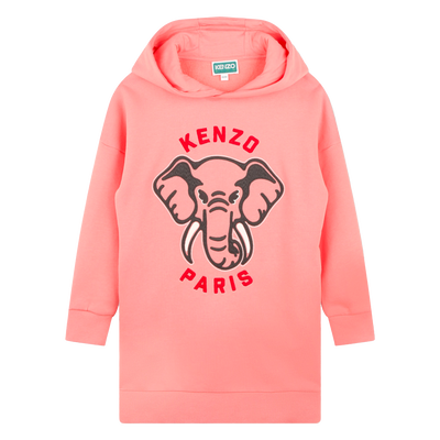 Sweatkleid mit Kapuze KENZO KIDS M&Auml;DCHEN