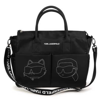Bedruckte Wickeltasche KARL LAGERFELD KIDS UNISEX
