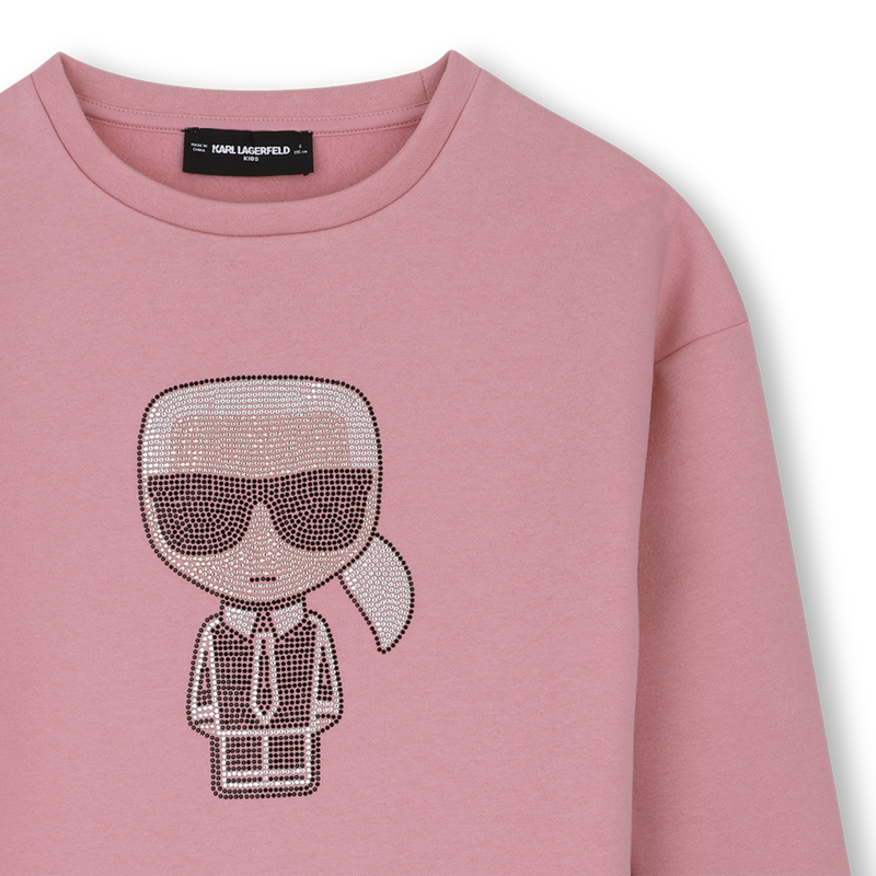Langes Kleid KARL LAGERFELD KIDS 
                        M&Auml;DCHEN