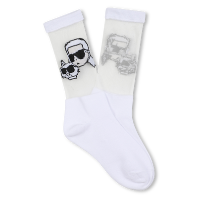 Mittelhohe Socken KARL LAGERFELD KIDS M&Auml;DCHEN