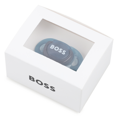 Schnuller aus Silikon mit Logo BOSS UNISEX