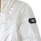 Gl&auml;nzende Daunenjacke mit Kapuze MICHAEL KORS 
                    M&Auml;DCHEN
