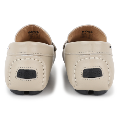 Leder-Mokassins BOSS JUNGE