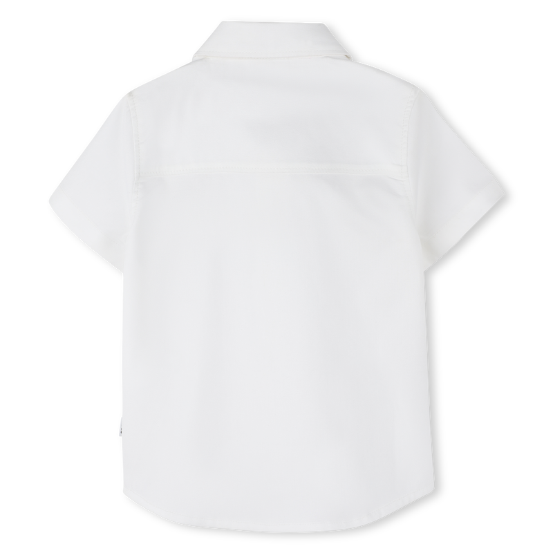 Kurz&auml;rmliges Baumwollhemd BOSS 
                        JUNGE