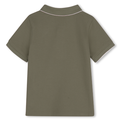 KURZ&Auml;RMELIGES POLOSHIRT BOSS JUNGE