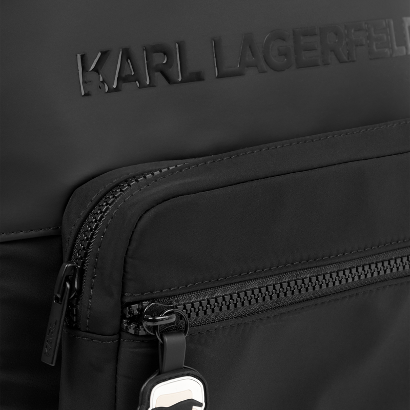 Rucksack mit Relief-Siegel KARL LAGERFELD KIDS 
                        JUNGE