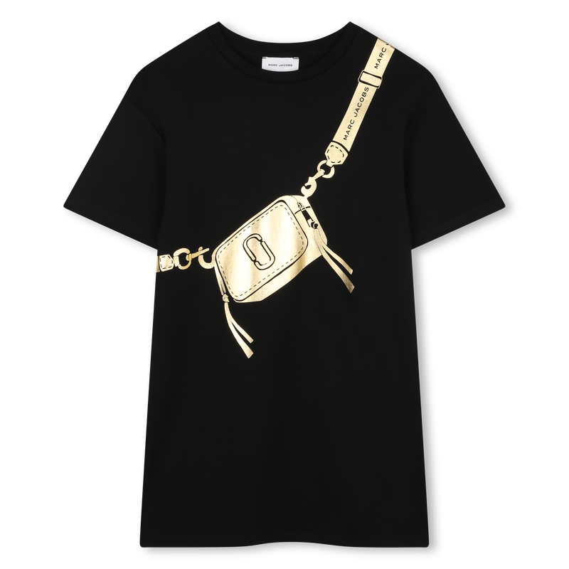 Kurz&auml;rmeliges Baumwollkleid MARC JACOBS 
                        M&Auml;DCHEN