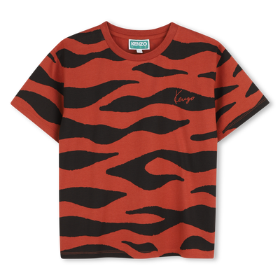 T-Shirt mit kurzen &Auml;rmeln KENZO KIDS UNISEX