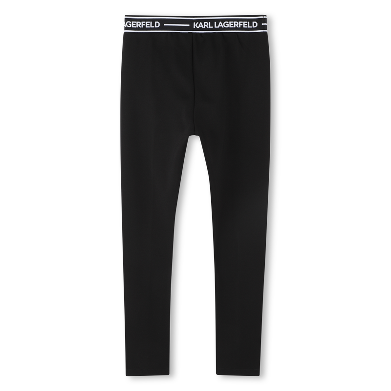 Leggings mit Muster KARL LAGERFELD KIDS 
                        M&Auml;DCHEN