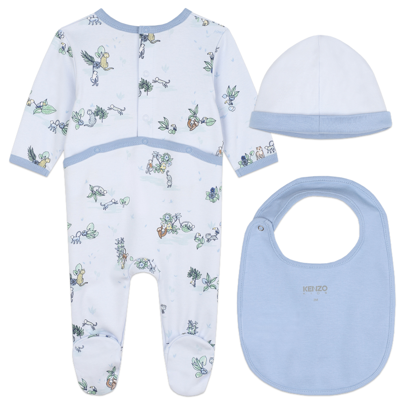 Pyjama, L&auml;tzchen und M&uuml;tze KENZO KIDS 
                        JUNGE