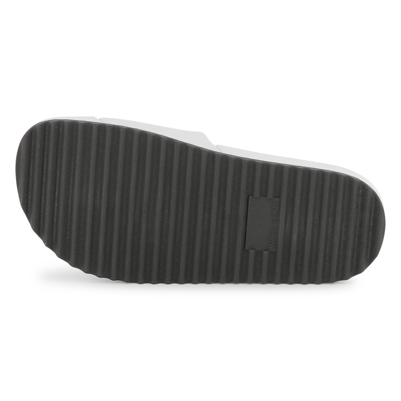 Pantoletten mit Relief-Druck KARL LAGERFELD KIDS 
                        M&Auml;DCHEN