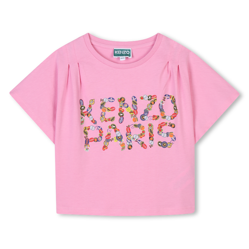 Kurzarm-T-Shirt KENZO KIDS 
                        M&Auml;DCHEN