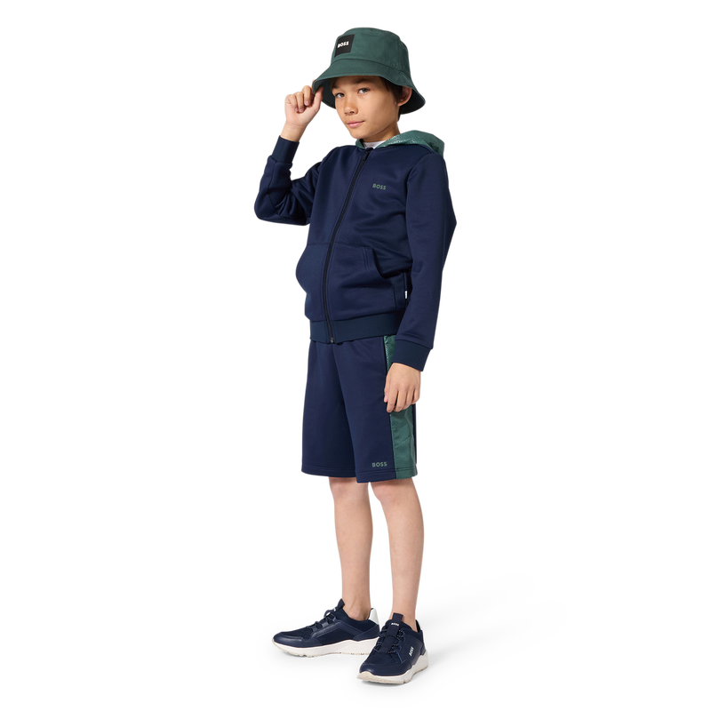 BERMUDASHORTS AUS FLEECE BOSS 
                        JUNGE