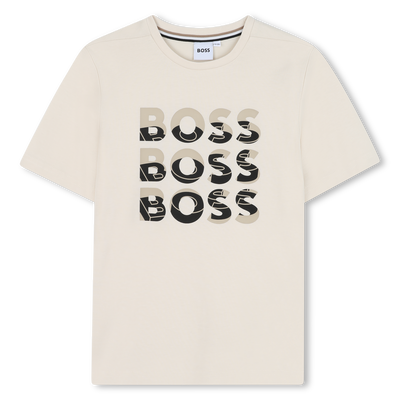 T-Shirt aus Baumwolle BOSS JUNGE