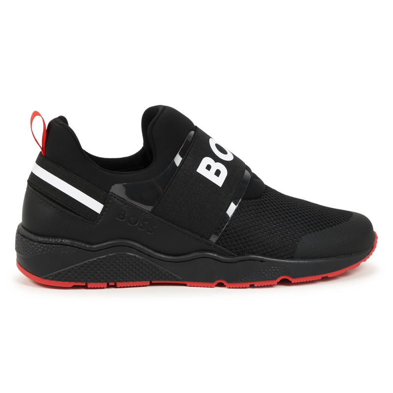 Sneakers aus Materialmix BOSS 
                        JUNGE