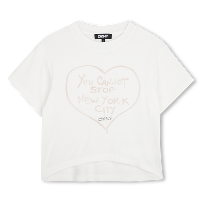 T-Shirt mit kurzen &Auml;rmeln DKNY M&Auml;DCHEN