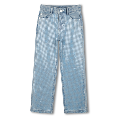 Jeanshose mit Pailletten DKNY M&Auml;DCHEN