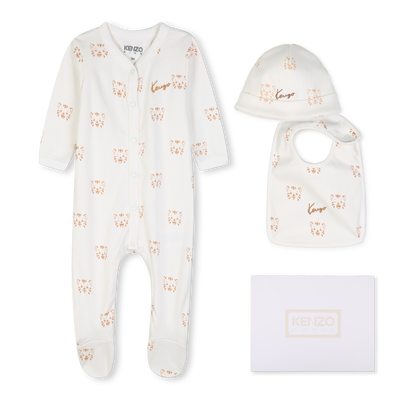 Pyjama-Set mit M&uuml;tze und L&auml;tzchen KENZO KIDS JUNGE