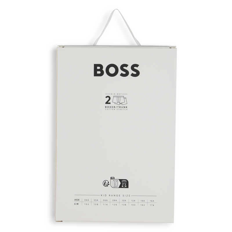 Set mit 2 Baumwoll-Boxershorts BOSS 
                        JUNGE