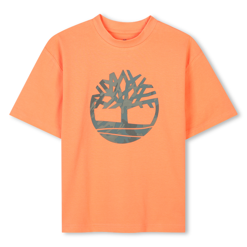 T-Shirt mit Logo-Reliefdruck TIMBERLAND 
                        JUNGE