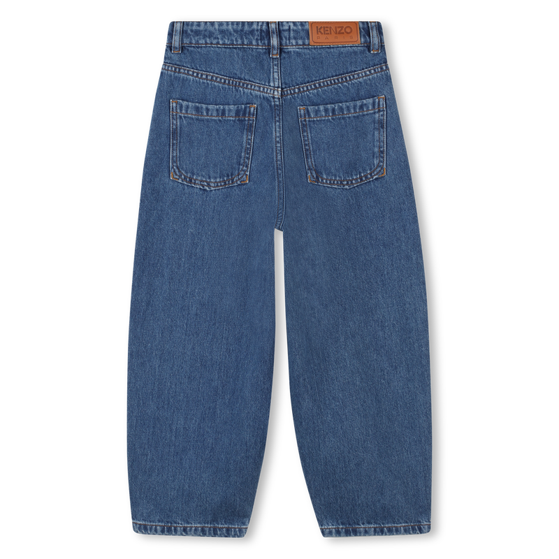 Asymmetrische Denim-Hose KENZO KIDS 
                        M&Auml;DCHEN