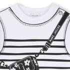 Kurz&auml;rmeliges kleid MARC JACOBS 
                    M&Auml;DCHEN