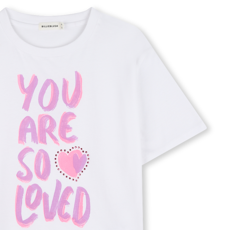 KURZÄRMELIGES T-SHIRT BILLIEBLUSH 
                        MÄDCHEN