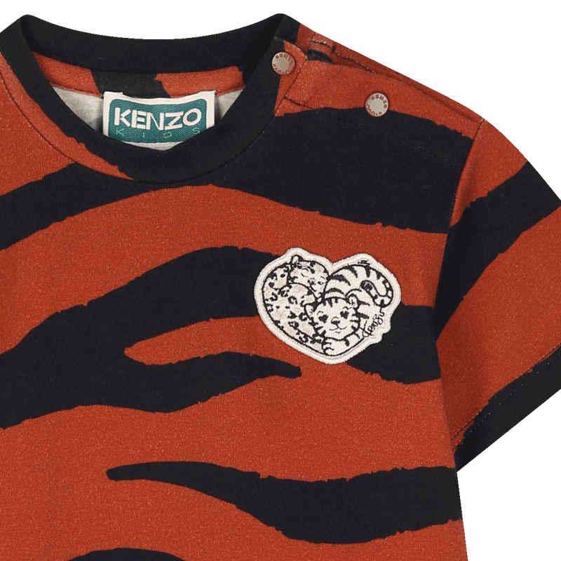 Kurzarmkleid KENZO KIDS 
                        M&Auml;DCHEN
