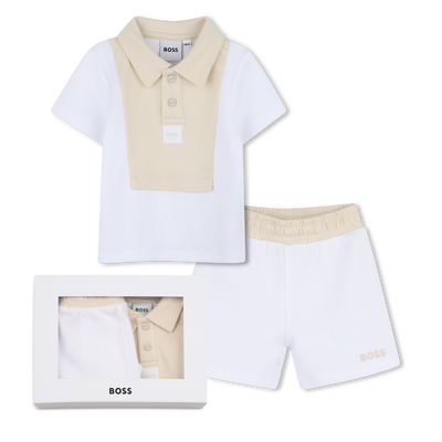 POLO + SHORTS SET BOSS JUNGE