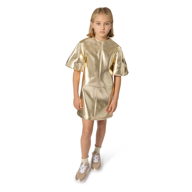 Kleid mit Puff&auml;rmeln BOSS 
                        M&Auml;DCHEN