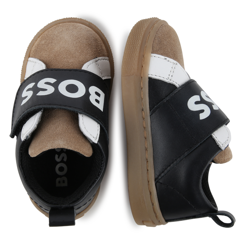 Klett-Sneakers aus Leder BOSS 
                        JUNGE