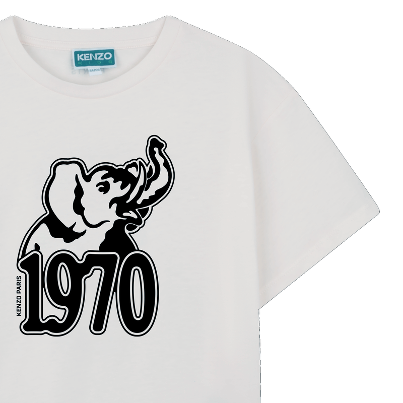 KURZ&Auml;RMELIGES T-SHIRT KENZO KIDS 
                        JUNGE