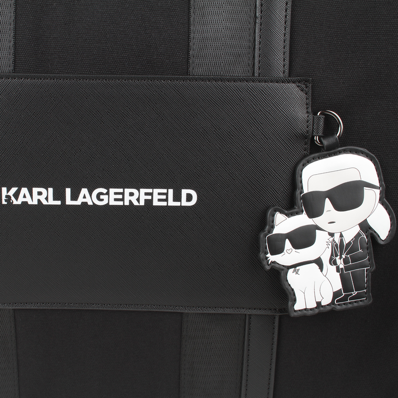 Wickeltasche mit Badge KARL LAGERFELD KIDS 
                        UNISEX