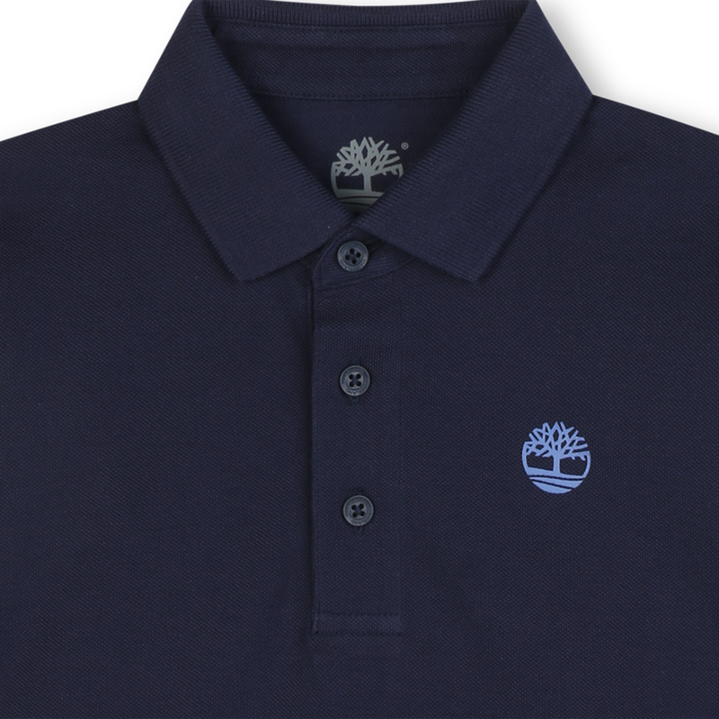Kurz&auml;rmeliges Poloshirt aus Baumwolle TIMBERLAND 
                        JUNGE