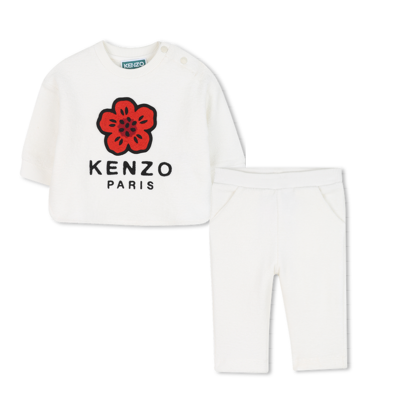 Set aus Sweatshirt + Hose KENZO KIDS 
                        M&Auml;DCHEN