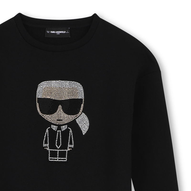 Langes Kleid KARL LAGERFELD KIDS 
                        M&Auml;DCHEN