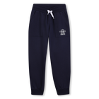 Jogginghose aus Fleece, MARINE, hi-res